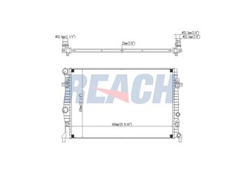Su Radyatörü  MAHLE CR 1359 000P  5Q0121251EA
