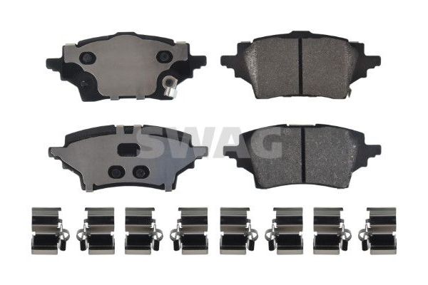 Fren Disk Balata Arka Toyota Yaris (XP21)(2020->)  SWAG 33 10 6652