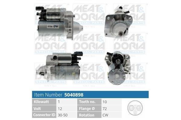 Marş Dinamosu  Peugeot 108 TOP (03.2014->)  PSA ORJINAL 1608064680