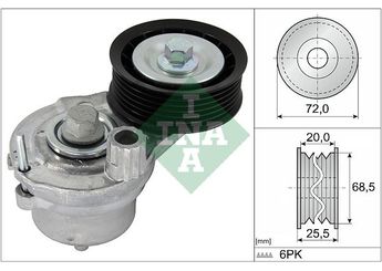 Vantilatör Kayış Gergi Rulmanı  INA 534 0703 10  25182787 25192084 4802241 48 02 241 4820865 48 20 865