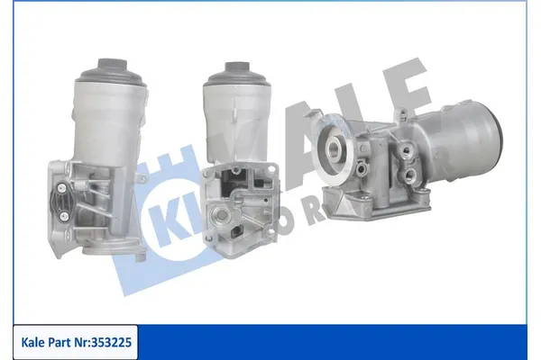 Motor Yağ Soğutucu  Audi A6 Sedan (4F2)(03.2004->)  KALE 353225