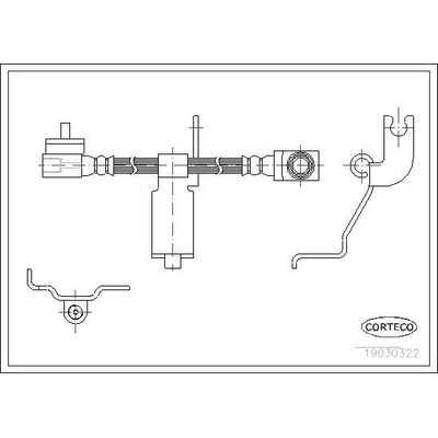 Fren Hortumu Ön Sol FROW 504.1112.019