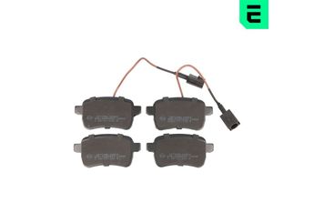 Fren Disk Balata Arka OPTIMAL BP-12554  77365357 71770092