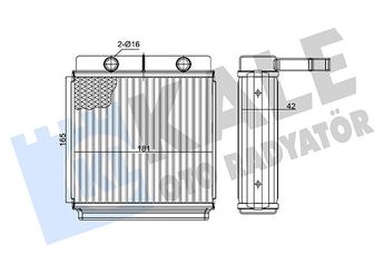 Kalorifer Radyatörü  KALE 229200  