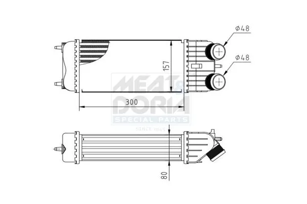 Turbo Radyatörü  MAHER 14771