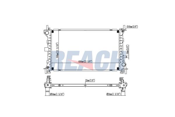 Su Radyatörü  ORİS BFR011026