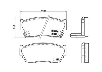 Fren Disk Balata Ön MAGNETI MARELLI 363700456027  1N003328ZA 1N183328Z 1N243328Z 1V3A3328ZA 4106050Y90 4106050Y91 4106050Y93 4106050Y94 4106060R90 4106060R91 4106060Y91 4106060Y94 4106062C90 4106063C90 4106063Y90 4106072B25 AY040NS064 AY040NS819 AY040NS834 AY040NS835 AY040NS843 AY040NS901 AY040NS902 AY040NS903 AY040NS904 D106050Y90 D106050Y91 D106050Y92 D106050Y93 D106050Y94 D106072B25 D106M50Y93 D106M50Y94 D106MS1826 DA06M50Y93 DA06MS1826 DA06MS1827