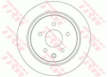 Fren Disk Ayna Arka Sağ ve Sol TRW DF7369  43206JA00A 43206-JA00A 4581001 432069W000 43206-9W000 43206JD00A 43206-JD00A 43206JD00B 43206-JD00B 432069W100 43206-9W100 432069Y000 43206-9Y000 43206JN80A 43206-JN80A 432063TS0A 43206JE20A 43206JE20AC166