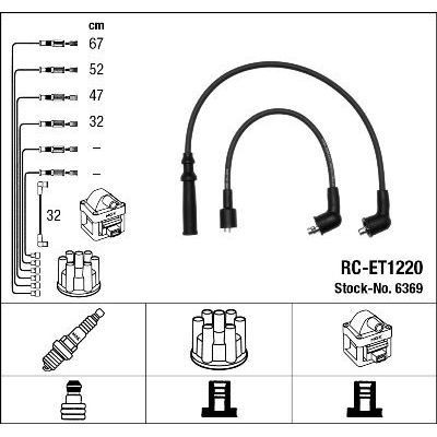 Buji Kablosu  NGK 6369