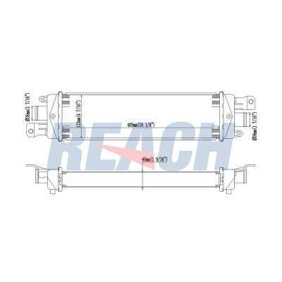 Turbo Radyatörü  Fiat Strada (278)(1999->)  ORİS 1804-4835