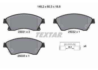 Fren Disk Balata Ön EUROREPAR 1617287480  1617287480 13301207 13356286 13374966 13412272 13412807 42570931 42589333 1605169 1605261 542120 95516191 95530019