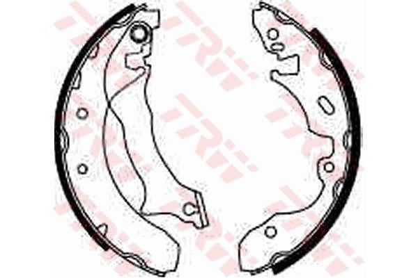 Fren Pabuçlu Balata Arka Ford Mondeo 4/5 Kapı (GD)(1997->)  PBS 4074