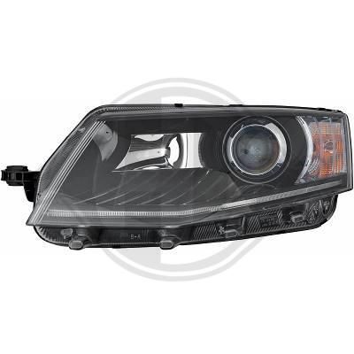 Far Lambası Sol Skoda Octavia Combi (5E5)(01.2013->)  MADE IN TAIWAN 5E1941017B