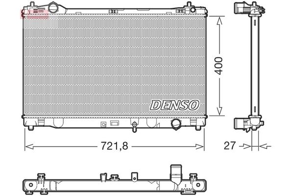 Su Radyatörü  DENSO DRM51021