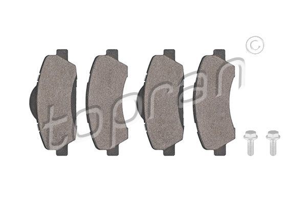 Fren Disk Balata Ön Citroen C4 Cactus (2014) / C4 Cactus Makyajlı (2018)  MANDO MBF015283