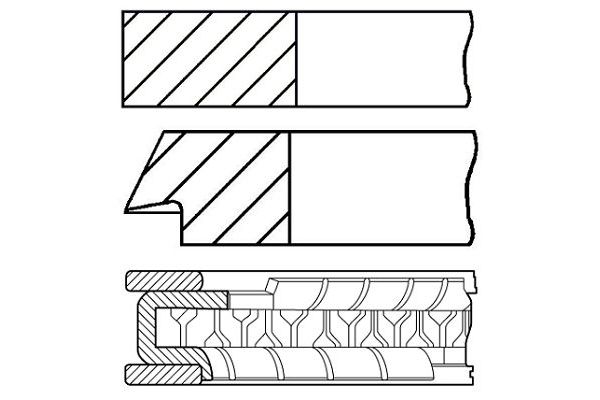 Segman (79.00MM-1.00)  GOETZE 06-306911-20