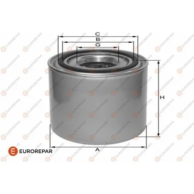 Yağ Filtresi  Hyundai Accent Blue (SB)(08.2011->)  EUROREPAR 1682274580