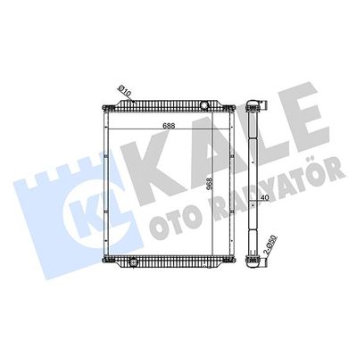 Su Radyatörü  KALE 349550