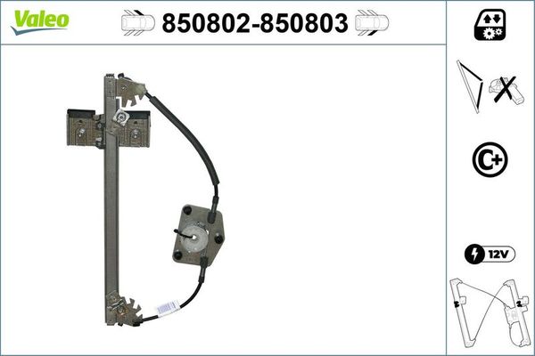 Cam Krikosu Ön Sol VALEO 850802