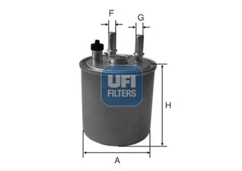 Yakıt Filtresi  KRUGER KFF35012  7701069023 7701478277 8200732749