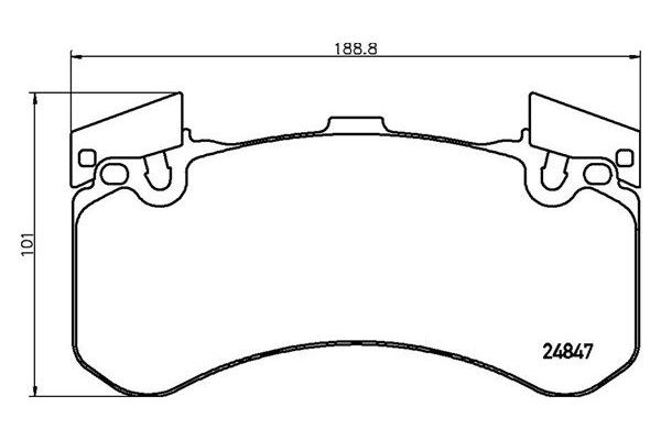 Fren Disk Balata Ön Audi S6 Avant (4GD)(09.2014->)  MAGNETI MARELLI 363700485136
