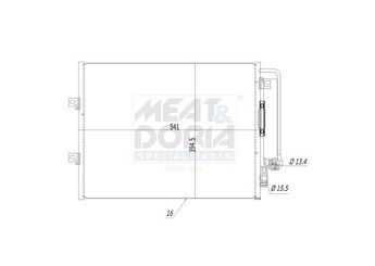 Klima Radyatörü  BOSCH 1 986 AD2 199  8200448252 921006980R