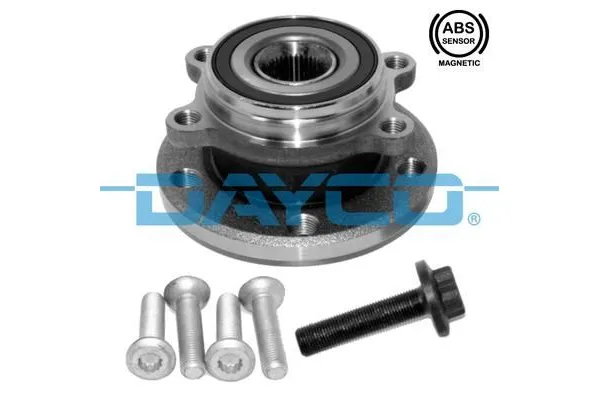 Teker Rulmanı Ön Sağ veya Sol Audi A3 (8P1)(05.2003->)  DAYCO KWD1001