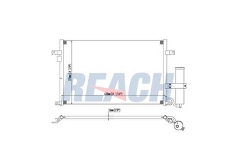 Klima Radyatörü  ORİS CCH931016  96484931 96837834 96804274