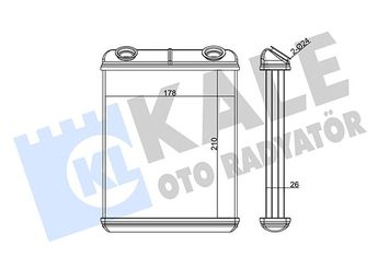 Kalorifer Radyatörü  MAHER 14737  7701206524 77 01 206 524