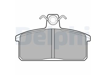 Fren Disk Balata Ön DELPHI LP2281  500028834 A00906 00000A00906 A01225 00000A01225