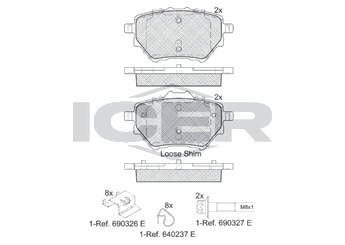 Fren Disk Balata Arka KRAFTVOLL 07010284  1609000680 1678167980 155258781 16 090 006 80 1636413980 16 364 139 80 16 781 679 80 1693587280 1612911480 16 129 114 80 1636601880 16 366 018 80 95525378 95 525 378 1617535380 16 175 353 80 1619790880 16 197 908 80 SU001A8499 SU001-A8499 SU001B3838 SU001-B3838 SU001C2223