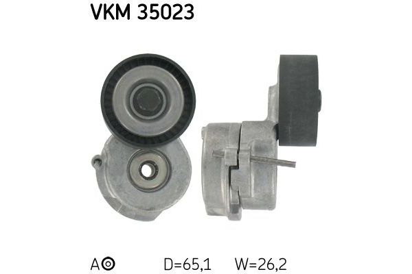 Vantilatör Kayış Gergi Rulmanı  Fiat Punto Evo (199)(2009->)  SKF VKM 35023