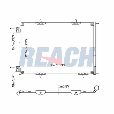 Klima Radyatörü  Citroen DS3 Cabrio (01.2013->)  PSA ORJINAL 3637002