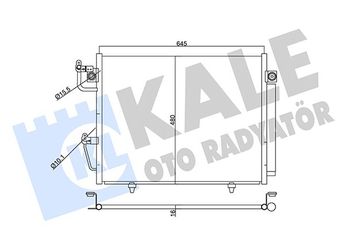 Klima Radyatörü  KALE 357760  7812A210