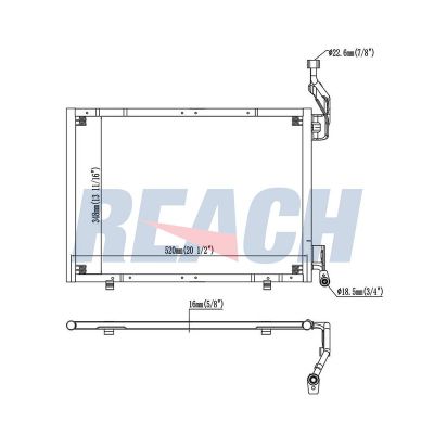 Klima Radyatörü  NRF 350484