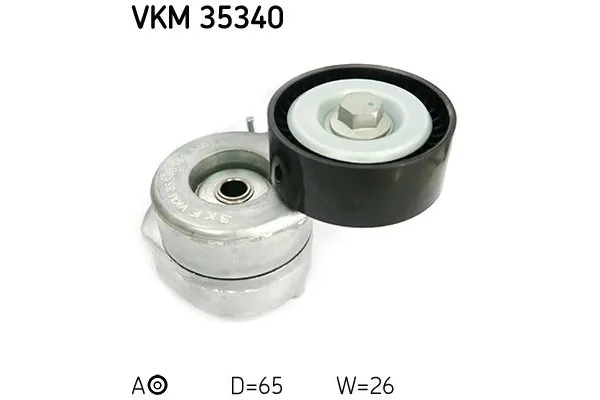 Vantilatör Kayış Gergi Rulmanı  Fiat Punto Evo (199)(2009->)  SKF VKM 35340