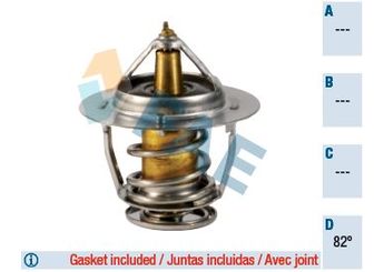 Termostat  MAHER 18763  2550035540 MD194988 MD-194988 97361771 2500035531 25000-35531 2550035531 25500-35531 25500-35540 2550037200 25500-37200 21200AD201 21200-AD201 6338014 6338029 30720083