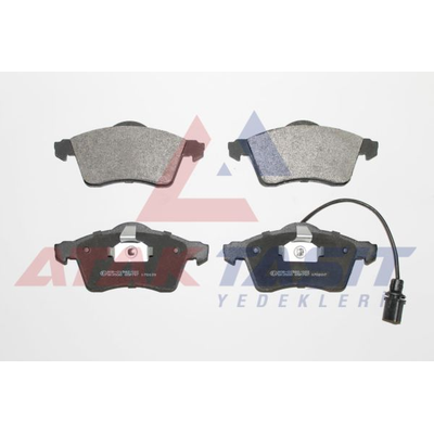 Fren Disk Balata Ön Ford Fiesta (CBK)(2002->)  AP 05P787