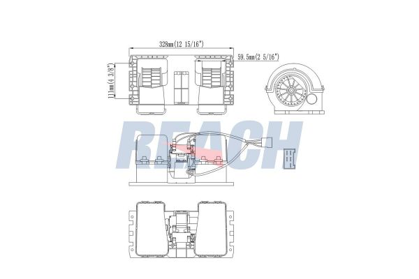 Kalorifer Motoru  TRIBRO 200325