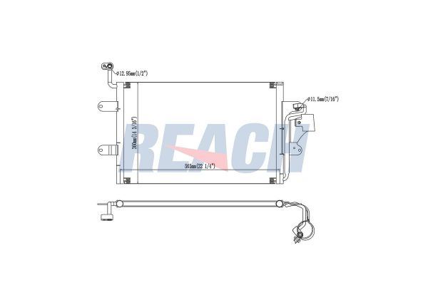 Klima Radyatörü  ORİS CSE411016