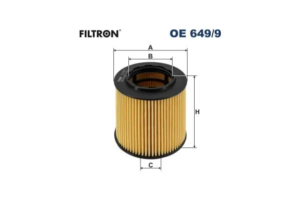 Yağ Filtresi  BMW M5 Serisi (E60)(2004->)  FILTRON OE 649/9