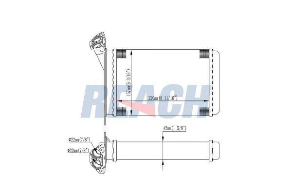 Kalorifer Radyatörü  KRAFTVOLL 08050160