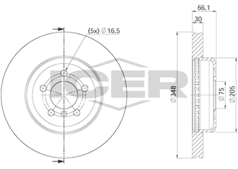 Fren Disk Ayna Ön Sağ ve Sol AP B2070VR  34116775277 34 11 6 775 277 34116793125 34 11 6 793 125