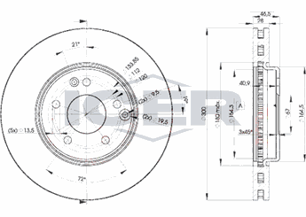 Fren Disk Ayna Ön Sağ ve Sol AYD 50409  5098064AA 2104212212 2104212512 5098063AA 05098063AA 05098064AA 5098064AB 5098064AC 2034210512 203 421 05 12 2104211212 210 421 12 12 2104211512 210 421 15 12 210 421 22 12 210 421 25 12
