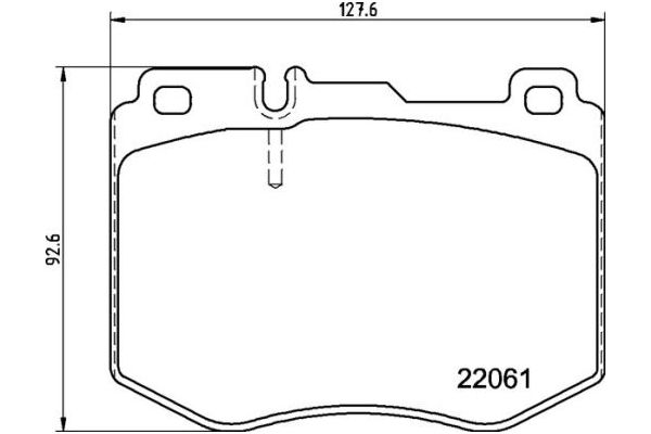 Fren Disk Balata Ön BREMBO P 50 145