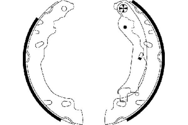 Fren Pabuçlu Balata Arka Fiat 500 (312) Limousine (01.2022->)  TEXTAR 91064600