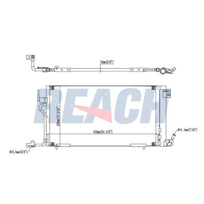 Klima Radyatörü  Peugeot 306 S.Wagon (04.1997->)  AXAM AX-04-03-05-0151