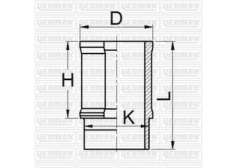 Gömlek (77.00MM-STD)  KONEKS 132504  5897-000