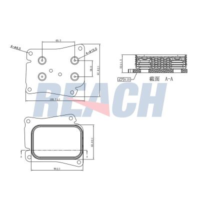 Motor Yağ Soğutucu  Mercedes SLK -Serisi Roadster (BM 171)(01.2004->)  BROM MC5067