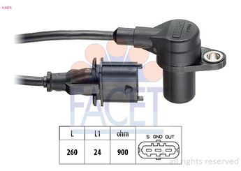 Eksantrik Devir Sensörü  FACET 9.0476  500371540